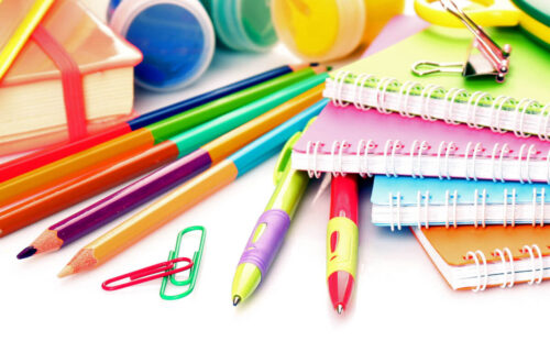 色鉛筆と文房具